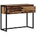 Tavolino Legno vecchio 100 x 36 x 75 cm Legno multistrato - Foto miniatura 5
