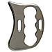 Set Da 2 Coltelli Per Fascia In Acciaio Inossidabile, Strumento Gua Sha A Forma Di D Per Massaggio E Raschiamento - Foto miniatura 1