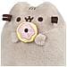 Peluche Mascotte 13cm Con Design Ciambella Incantevole Ultra Morbido, Grigio Chiaro - Foto miniatura 3