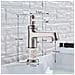 Rubinetto per lavabo da bagno, Blackswan, tipo M43, modello nichelato, misura 21,5 cm - Foto miniatura 4