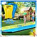 Scivolo d'acqua da Giardino, Slip N Slide Double Wave Rider 548.64 cm con Boogie per bambini 5-12 anni - Foto miniatura 2