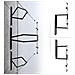 Supporto TV da Parete Articolato Ultrasottile, Staffa per TV fino a 65” / 45kg, Braccio TV per Schermo Piatto a Profilo Basso VESA 600x400, Conforme TAA - Foto miniatura 8