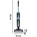 X-Clean 2 GZ2271E0 scopa elettrica Aspirapolvere elettrica Batteria Secco e bagnato Senza sacchetto Blu - Foto miniatura 3