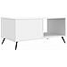 Tavolino da salotto Bianco 90 x 50 x 40 cm Legno ingegnerizzato - Foto miniatura 7