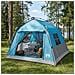Tenda istantanea resistente all'acqua 2 persona Blu - Foto miniatura 2