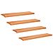 Tappeti per scale 4 pz 110 x 25 x 2 cm Vernice - Foto miniatura 1