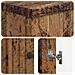 Mobile Bagno ALKMAAR Legno antico 66 x 25,5 x 190 cm - Foto miniatura 8