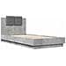 Struttura letto con testata Grigio Cemento 80 x 200 cm - Foto miniatura 6
