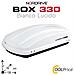 Box Da Tetto Baule Portatutto 330l Bianco Lucido Abs - Foto miniatura 1