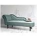 Chaise Longue Sinistra In Velluto Verde Menta Nimes - Foto miniatura 27