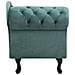 Chaise Longue Sinistra In Velluto Verde Menta Nimes - Foto miniatura 19