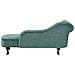 Chaise Longue Sinistra In Velluto Verde Menta Nimes - Foto miniatura 29