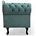 Chaise Longue Sinistra In Velluto Verde Menta Nimes - Foto miniatura 13