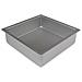 Sqr143 Teglia Professionale, Alluminio Anodizzato, Senza Punti Di Saldatura, Argento, 35 X 35 Cm - Foto miniatura 2
