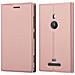 Custodia Compatibile Con Nokia Lumia 925 In Classy Oro Rosa - Coperchio Protettiva Con Chiusura Magnetica, Funzione Stand E Tasca Per Le Carte - Foto miniatura 4