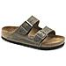 Arizona Sbf Kaki Oiled Leather Sandali Eur 45 - Foto miniatura 1