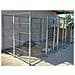 Box Per Cani Doppio In Rete Perimetrale Con Zincatura A Caldo Dimensioni 200 X 200 X H 180 Cm - Foto miniatura 2