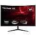 Viewsonic Vx Series Vx3218-pc-mhd Led Display 80 Cm [31.5] 1920 X 1080 Pixel Full Hd Nero (vx3218-pc-mhd Curved Hd 32in - Foto miniatura 1