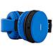 Auricolare Bt On-ear Pieghevole, 3,5 Mm, Blu - Foto miniatura 4