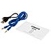 Auricolare Bt On-ear Pieghevole, 3,5 Mm, Blu - Foto miniatura 6