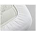 Traversa Coprimaterasso Per Letto In Spugna 100% Cotone Jacquard Made In Italy Angoli Elasticizzati Singolo Bianco - Foto miniatura 7