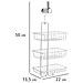 Mensola Bagno Per Doccia Nivala, 3 Livelli, - Foto miniatura 5