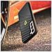 Cover Samsung Galaxy S22 Carbonio Bordo Silicone Retro Rigido Nera - Foto miniatura 3