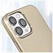 Cover Iphone 13 Pro Max Silicone Effetto Metallizzato Mercury I Jelly Oro - Foto miniatura 4