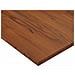 Piano Tavolo Quadrato Marrone Scuro 40x40x1,5cm Rovere Trattato - Foto miniatura 3