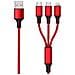 797150 Usb Kabel 1,5 M Usb B Usb C /micro-usb B /lightning Rot (797150) - Foto miniatura 2