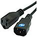 Cavo Adattore Di Alimentazione Nema5-15r Femmina To C14 Maschio Ups Us Plug - Foto miniatura 5
