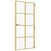 Porta Interni Sottile Oro 93x201,5cm Vetro Temperato Alluminio - Foto miniatura 4