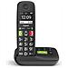 E290a Telefono Analogico /dect Identificatore Di Chiamata Nero - Foto miniatura 2