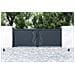 Cancello Battente 3,5m Life H. 120 Alluminio Grigio - Foto miniatura 8