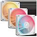 Ventola Inversa LX120-R RGB 120mm 2400 RPM Bianco - Foto miniatura 1