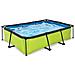 Piscina Fuori Terra - Rettangolo - 300x200x65 Cm - Groen - Include Accessori Coordinati Cb12 - Foto miniatura 4