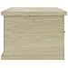 Scaffale Cassetti Parete Rovere Sonoma 60x26x18,5cm Multistrato - Foto miniatura 4