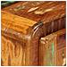 Comodino 50x30x50 Cm Legno Massello Di Recupero - Foto miniatura 5