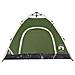 Tenda da Campeggio 3 Persone Verde a Rilascio Rapido - Foto miniatura 6