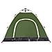 Tenda da Campeggio 3 Persone Verde a Rilascio Rapido - Foto miniatura 8