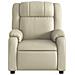 Poltrona Reclinabile Elettrica Crema in Similpelle - Foto miniatura 9