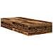 Struttura Letto con Contenitore in Legno Invecchiato 80x200 cm - Foto miniatura 8