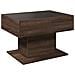 Tavolino Salotto con LED Rovere Marrone 70x50x45 cm Multistrato - Foto miniatura 8