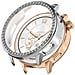 Custodia Protettiva Con Strass E Design Traforato Per Oneplus Watch3 43mm - Foto miniatura 6