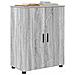 Mobile da Bagno Grigio sonoma 60 x 35 x 80 cm Legno multistrato - Foto miniatura 3