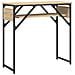 Tavolo Consolle Ripiano Rovere Sonoma 75x30x75cm Multistrato - Foto miniatura 1