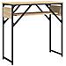 Tavolo Consolle Ripiano Rovere Sonoma 75x30x75cm Multistrato - Foto miniatura 6