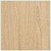 Tavolo Consolle Ripiano Rovere Sonoma 75x30x75cm Multistrato - Foto miniatura 8