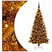 Albero di Natale con 300 LED con supporto Oro 180 cm PET - Foto miniatura 1