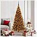 Albero di Natale con 300 LED con supporto Oro 180 cm PET - Foto miniatura 2